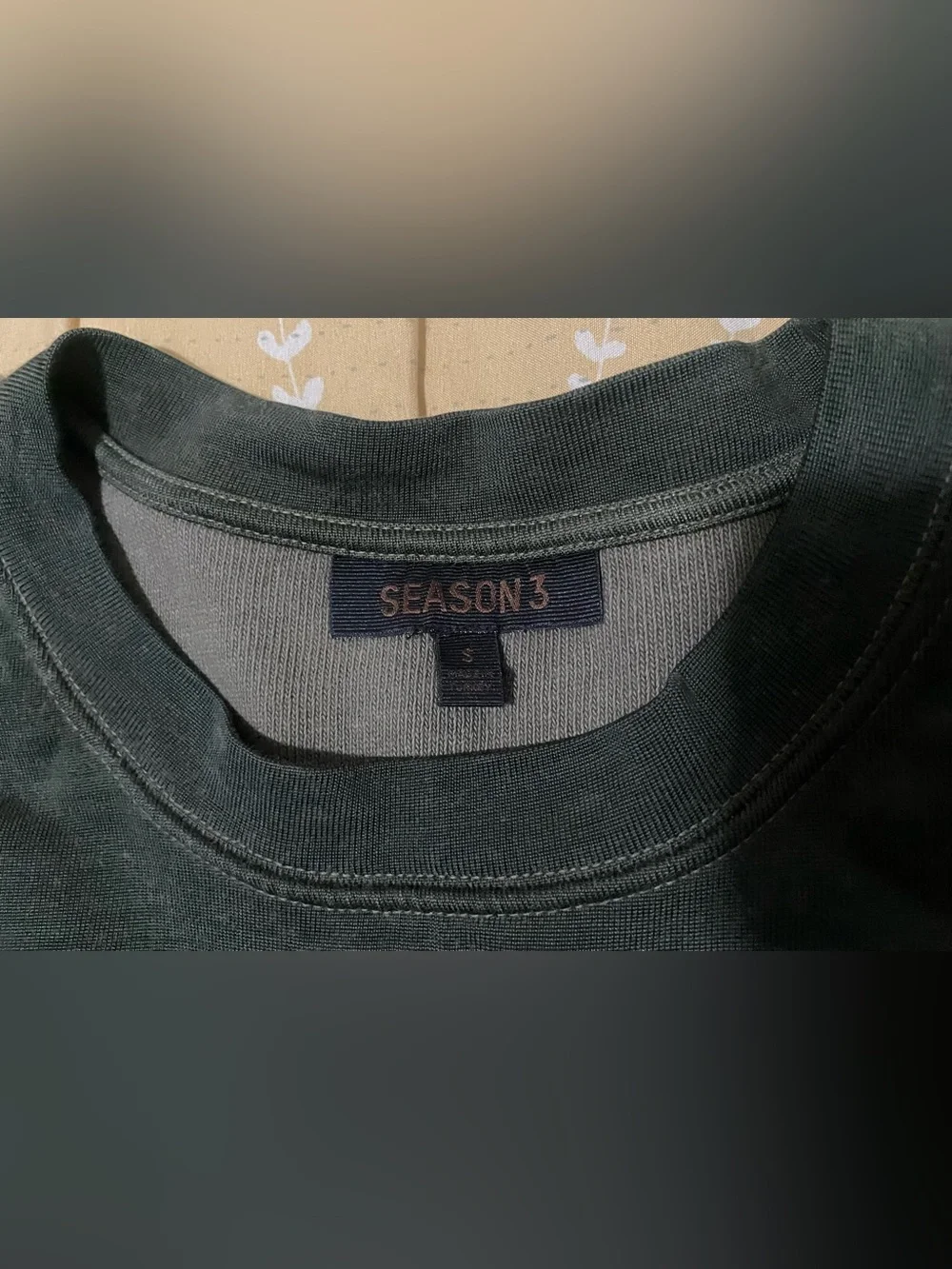 Yeezy Season 3 Green Crewneck
